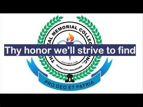 rmc hymn lyrics|RMC HYMN WITH VOCALS AND LYRICS CENTERED 2024.